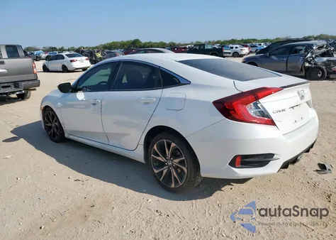 2020 Honda Civic Sport из США, поврежденный, VIN 2HGFC2F8XLH597931